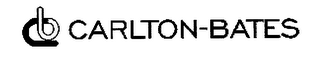 CB CARLTON-BATES logo