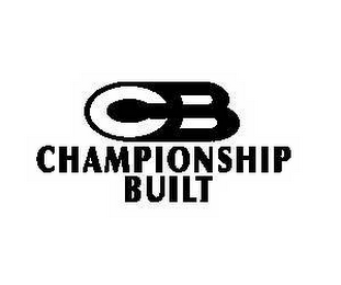 CB CHAMPIONSHIP BUILT logo