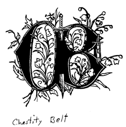 CB CHASTITY BELT logo