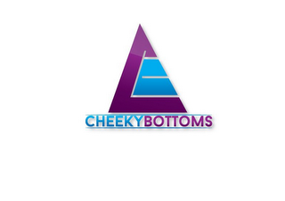 CB CHEEKY BOTTOMS logo