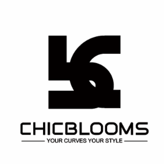 CB CHICBLOOMS YOUR CURVES YOUR STYLE logo