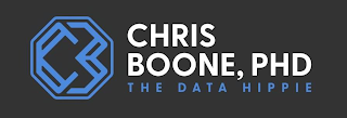 CB CHRIS BOONE PHD - THE DATA HIPPIE logo