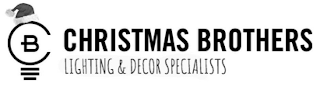 CB CHRISTMAS BROTHERS LIGHTING & DECOR SPECIALISTS logo