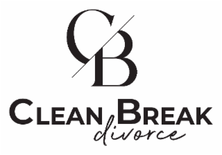 CB CLEAN BREAK DIVORCE logo