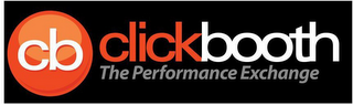 CB CLICKBOOTH THE PERFORMANCE EXCHANGE logo