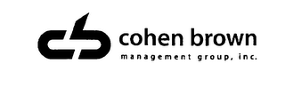 CB COHEN BROWN logo