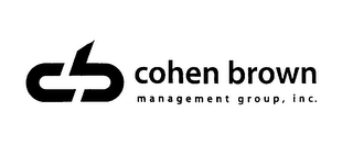 CB COHEN BROWN MANAGEMENT GROUP, INC. logo