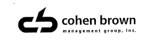 CB COHEN BROWN MANAGEMENT GROUP, INC. logo