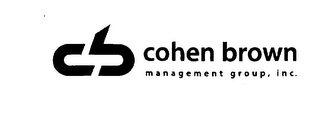 CB COHEN BROWN MANAGEMENT GROUP, INC. logo