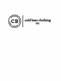 CB COLD BEER CLOTHING CO. logo
