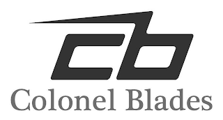 CB COLONEL BLADES logo