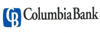 CB COLUMBIA BANK logo