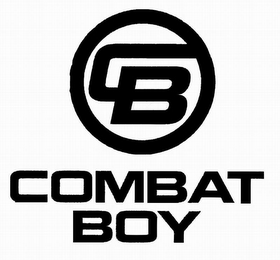 CB COMBAT BOY logo