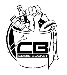 CB COMIC BUCKET logo