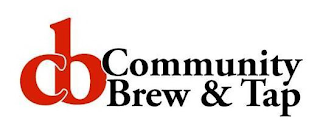 CB COMMUNITY BREW & TAP logo