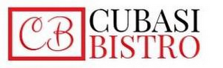 CB CUBASI BISTRO logo