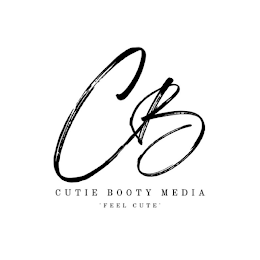 CB CUTIE BOOTY MEDIA 'FEEL CUTE' logo