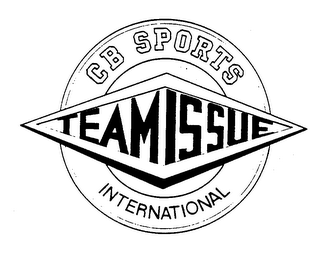 CB SPORTS TEAMISSUE INTERNATIONAL logo