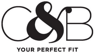 C&B YOUR PERFECT FIT logo