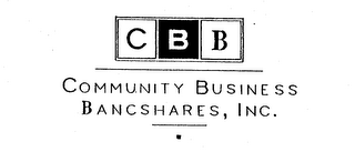 CBB COMMUNITY BUSINESS BANCSHARES, INC. logo