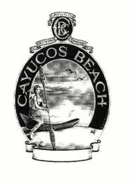 CBC CAYUCOS BEACH CAYUCOS BREWING COMPANY EST 2002 logo