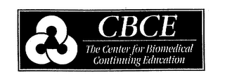 CBCE THE CENTER FOR BIOMEDICAL CONTINUING EDUCATION logo