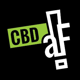 CBD AF! logo