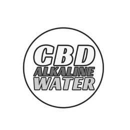 CBD ALKALINE WATER logo