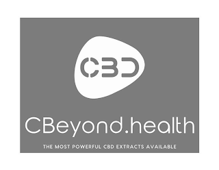 CBD CBEYOND.HEALTH THE MOST POWERFUL CBD EXTRACTS AVAILABLE logo