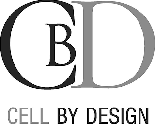 CBD CELL BY DESIGN logo