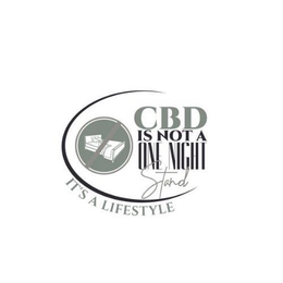 CBD IS NOT A ONE NIGHT STAND IT'S A LIFESTYLE logo