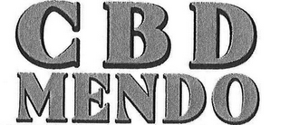 CBD MENDO logo