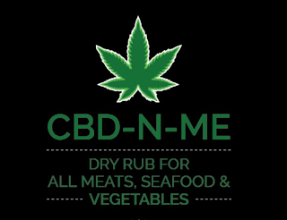 CBD-N-ME DRY RUB FOR ALL MEATS, SEAFOOD & VEGETABLES logo