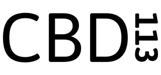 CBD113 logo