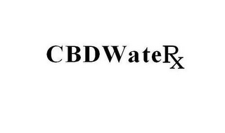 CBDWATERX logo