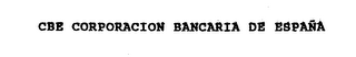CBE CORPORACION BANCARIA DE ESPANA logo