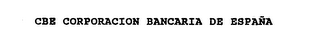CBE CORPORACION BANCARIA DE ESPANA logo