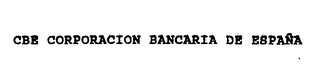 CBE CORPORACION BANCARIA DE ESPANA logo