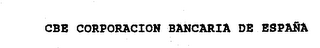 CBE CORPORACION BANCARIA DE ESPANA logo