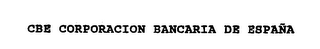 CBE CORPORACION BANCARIA DE ESPANA logo