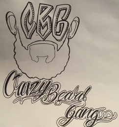 CBG CRAZY BEARD GANG logo