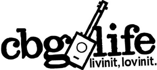 CBG LIFE LIVINIT, LOVINIT. logo