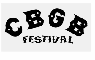 CBGB FESTIVAL logo