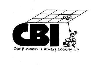 CBI OUR BUSINESS IS ALWAYS LOOKING UP logo