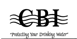 CBI "PROTECTING YOUR DRINKING WATER" logo