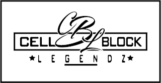 CBL CELL BLOCK LEGENDZ logo