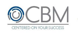 CBM CENTERED ON YOUR SUCCESS logo