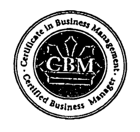 CBM CERTIFICATE IN BUSINESS MANAGEMENT CERTIFIED BUSINESS MANAGER logo