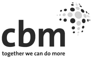CBM TOGETHER WE CAN DO MORE logo