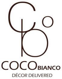 CBO COCO BIANCO DÉCOR DELIVERED logo